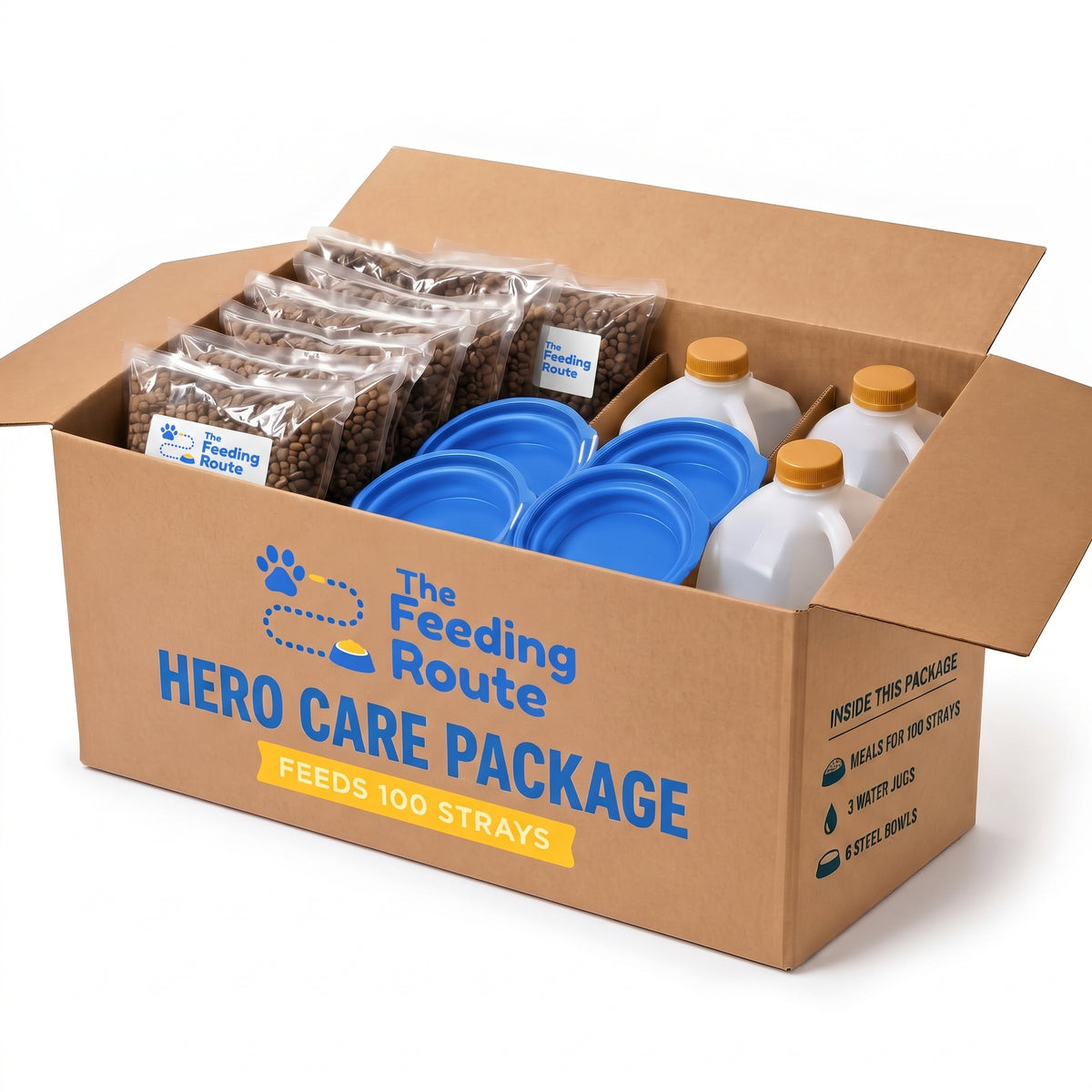 Hero Care Package — Feeds 100 Strays