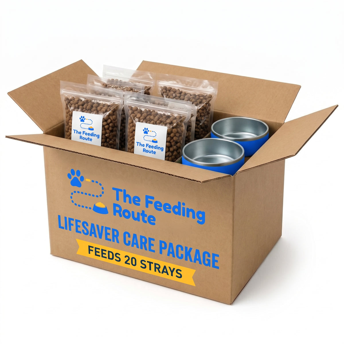 Lifesaver Care Package — Feeds 20 Strays